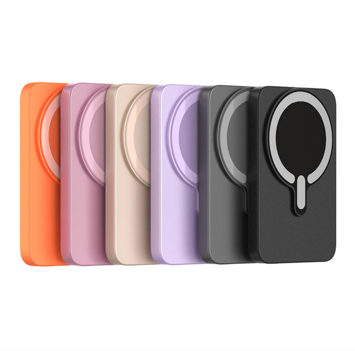 5000mAh Slim Magnetic Wireless Power Bank – Portable Fast Charging Battery Pack for Smartphones